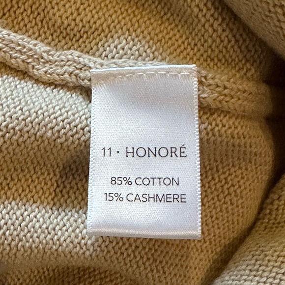 11 HONORÉ women’s NOLA LONG SLEEVE MIDI SWEATER DRESS IN OATMEAL - Picture 10 of 12